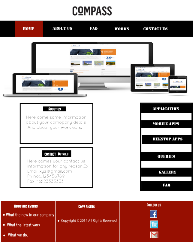 Diseño Web por Mo Desinger para Compass | Diseño #3805966