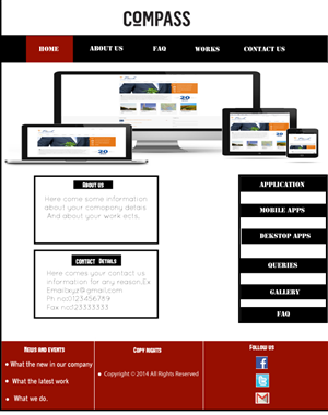 Web Design by Mo Desinger for Compass | Design: #3805979