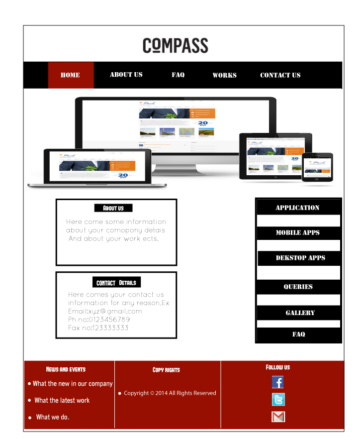 Web Design by Mo Desinger for Compass | Design #3805989