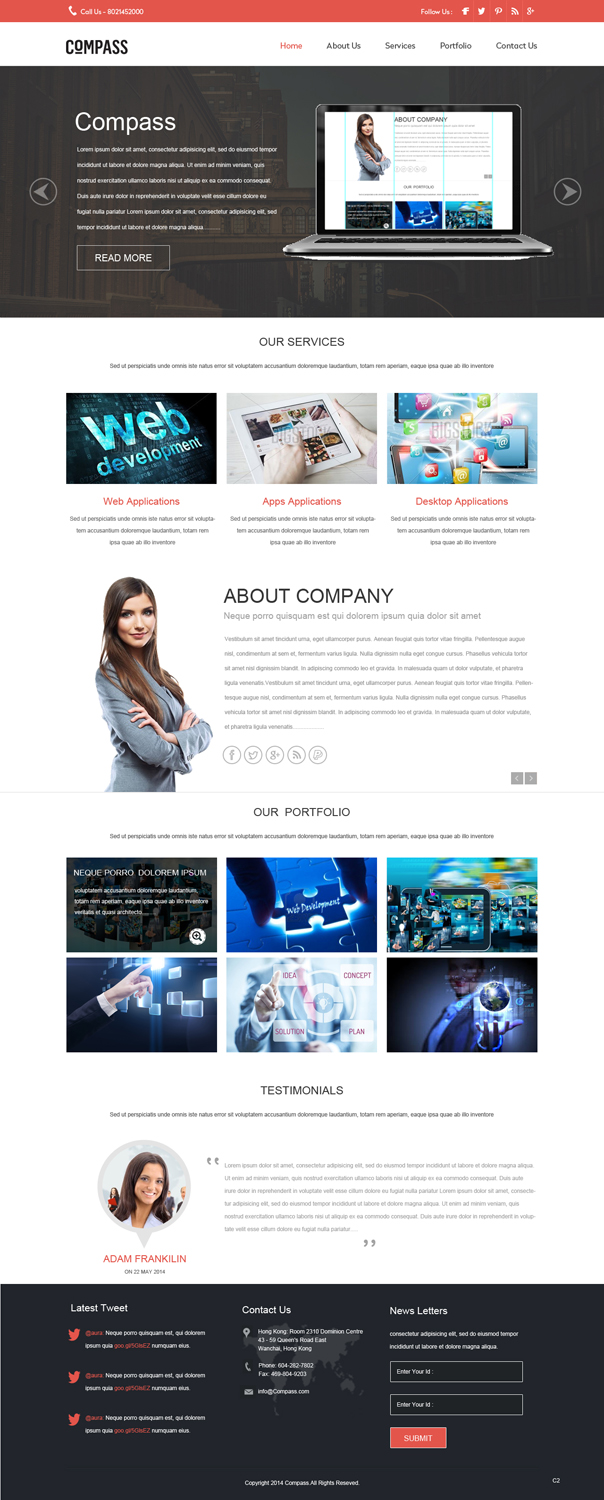 Web-Design von pb für Compass | Design #3852934