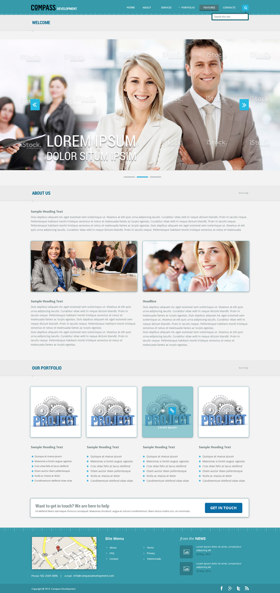 Web Design par Debayan pour Compass | Design #3797400