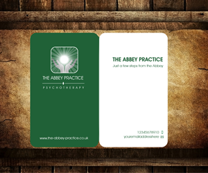 The Abbey Practice. Psychotherapy practice. Looking for a multi-use design. | Business Card Design by Aaaron