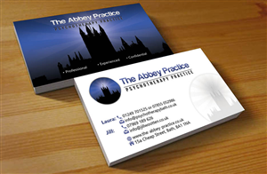 Business Card Design by Hardcore Design for The Abbey Practice | Design: #3847284