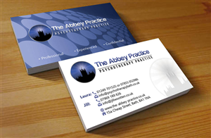 The Abbey Practice. Psychotherapy practice. Looking for a multi-use design. | Business Card Design by Hardcore Design