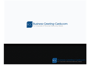 Business-Greeting-Cards.com with subtitle:  For Corporate and Personal Stationery Needs  and tagline 