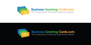 Business-Greeting-Cards.com with subtitle:  For Corporate and Personal Stationery Needs  and tagline 