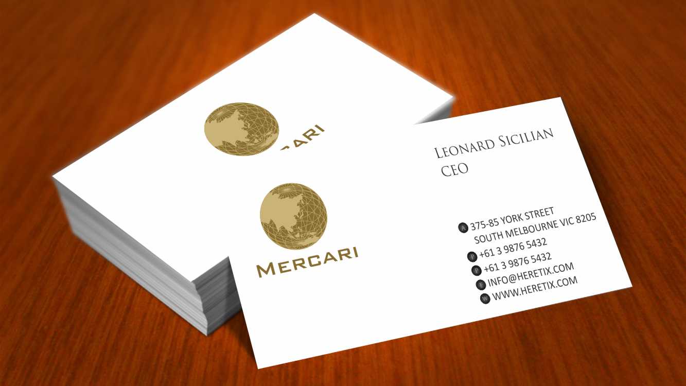 Diseño de Tarjeta de Presentación por AwsomeD para este proyecto | Diseño #3809361