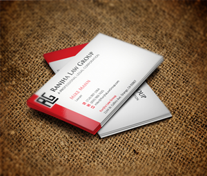 Ranjha Law Group | Visitenkarten-Design von MT