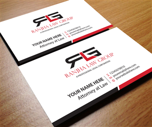 Ranjha Law Group | Visitenkarten-Design von Aaaron