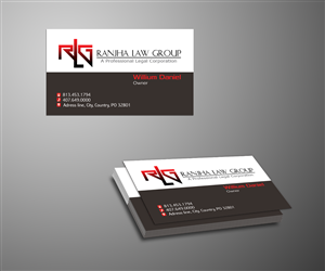 Ranjha Law Group | Visitenkarten-Design von kousik