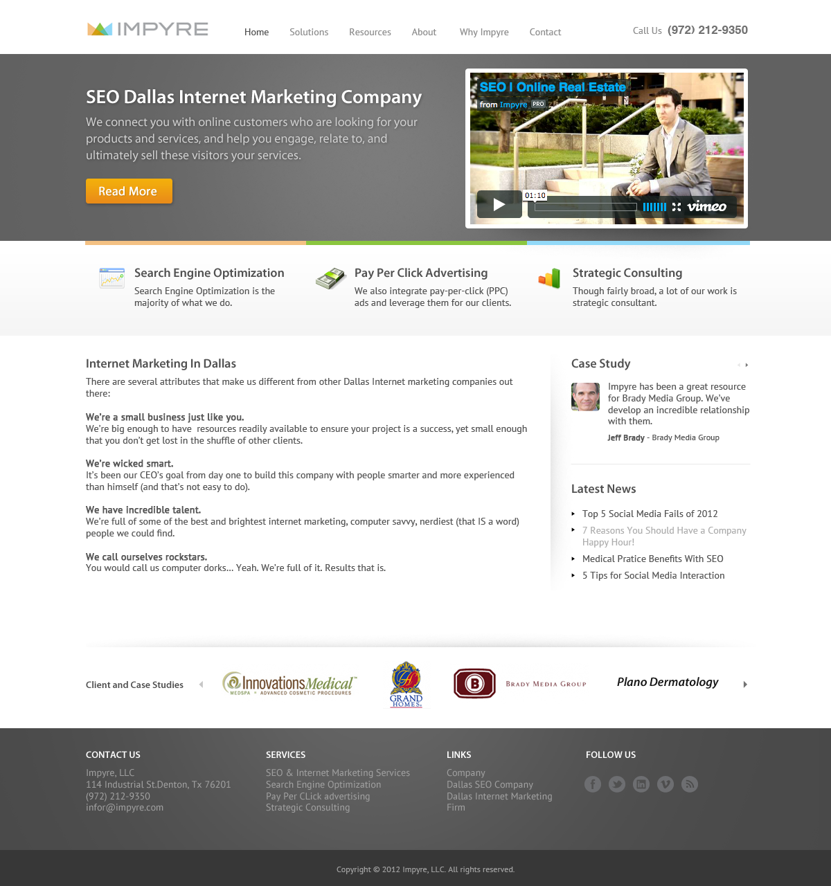 Web Design by Epul for Impyre, LLC | Design #1026409