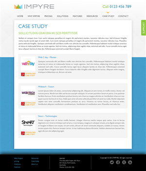 Web Design par SJ pour Impyre, LLC | Design : #1017894