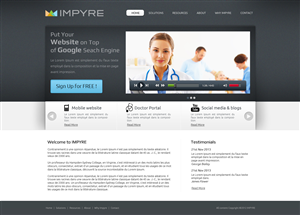 Web Design par OM pour Impyre, LLC | Design : #1013704