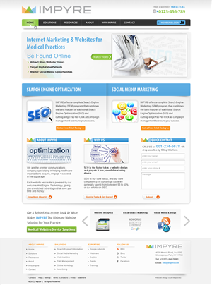 Web Design by Sbss for Impyre, LLC | Design: #1015654