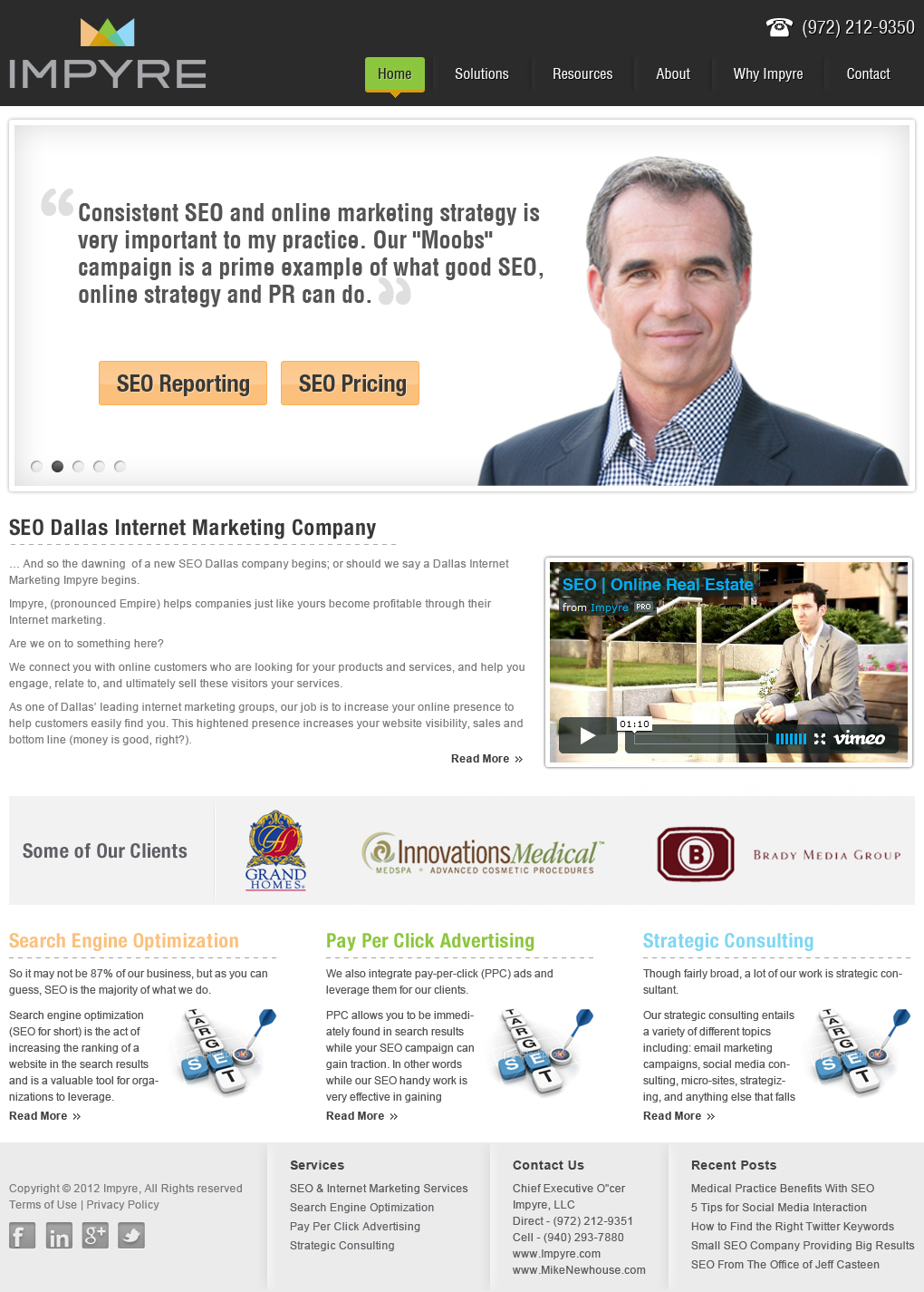 Web Design by Creative Usha for Impyre, LLC | Design #1011133
