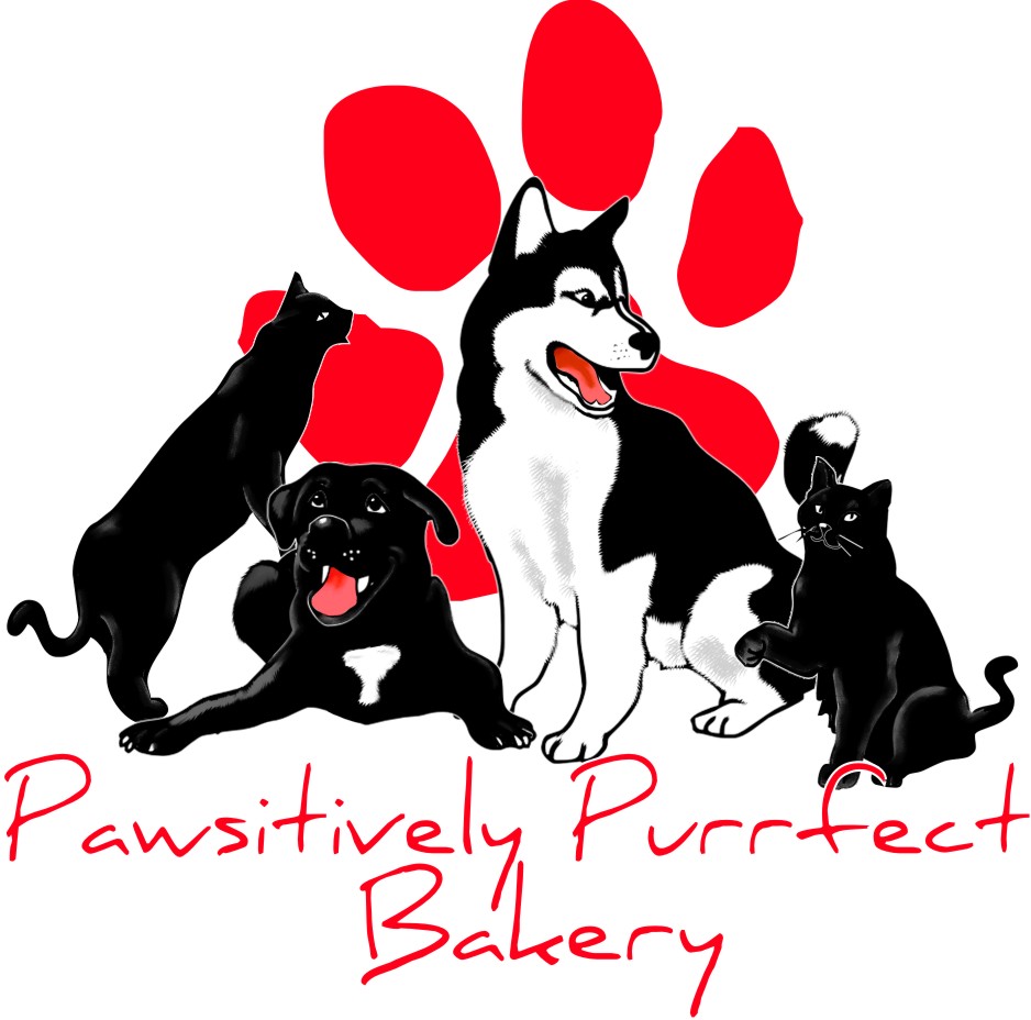 Logo Design by ChrisMoon for Pawsitively Purrfect Bakery | Design #3876040