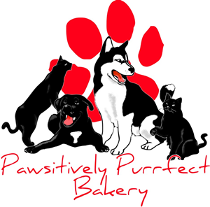 Logo Design by ChrisMoon for Pawsitively Purrfect Bakery | Design #3876040