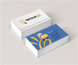Business Card Design by pecas for GeniusHR | Design #3810364