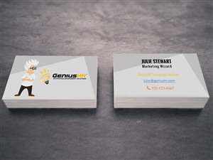 Business Card Design by ShantNiX for GeniusHR | Design: #3798293
