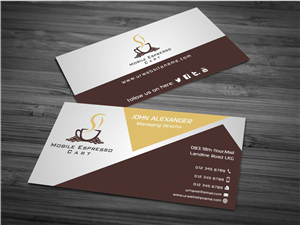 Business Card Design by AwsomeD