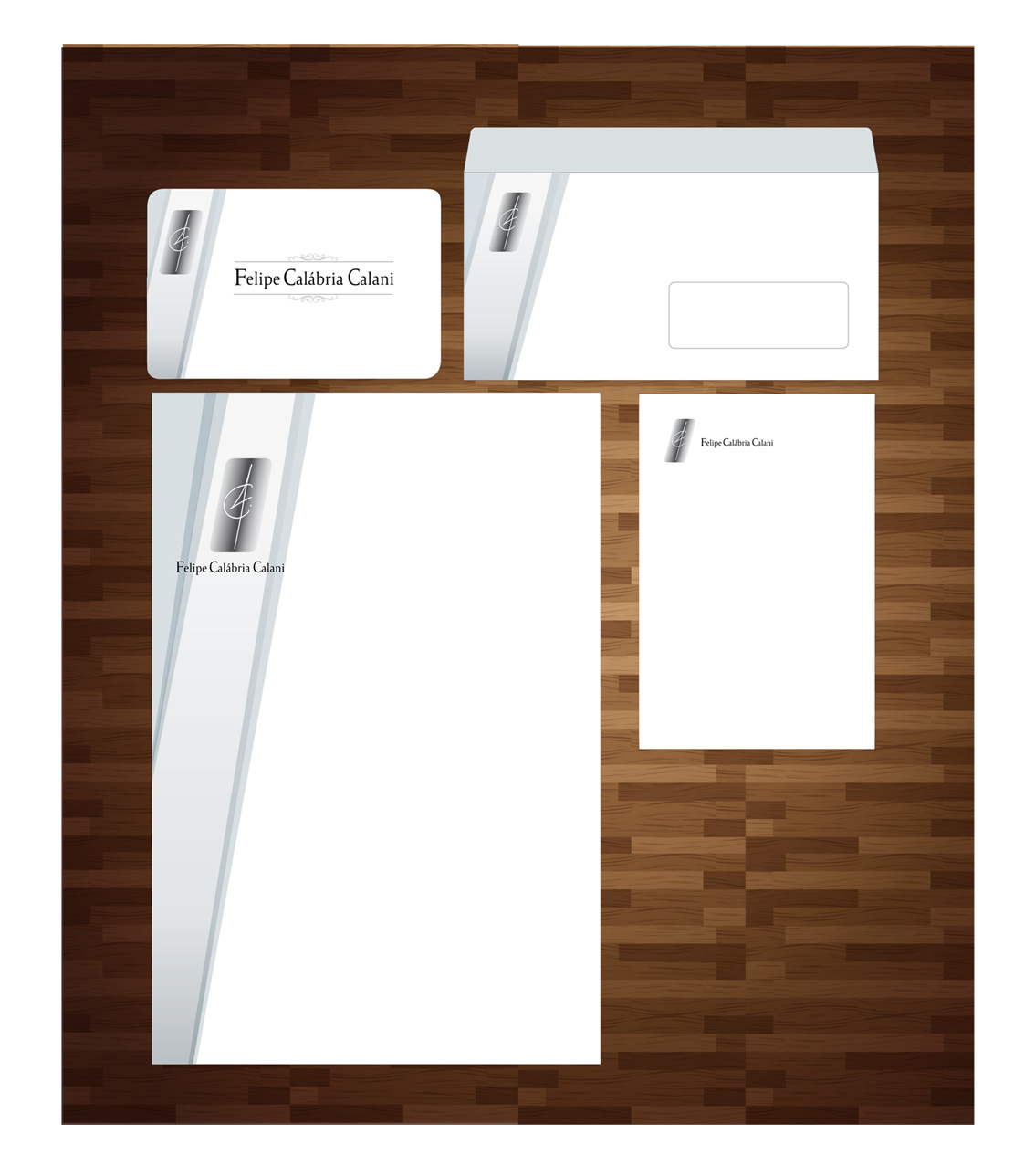 Diseño de Papelería por ERICK ANDRE VOORNEMAN para Felipe Calabria Calani | Diseño #3867282