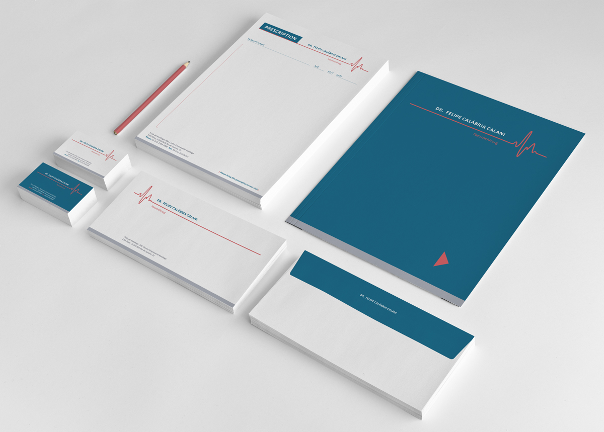 Stationery Design by logodentity for Felipe Calabria Calani | Design #3889356
