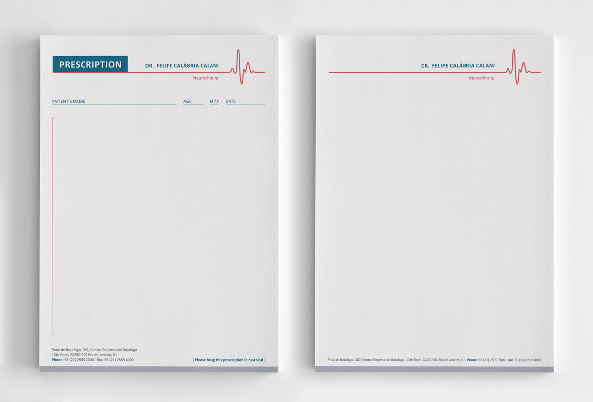 Stationery Design by logodentity for Felipe Calabria Calani | Design #3889371