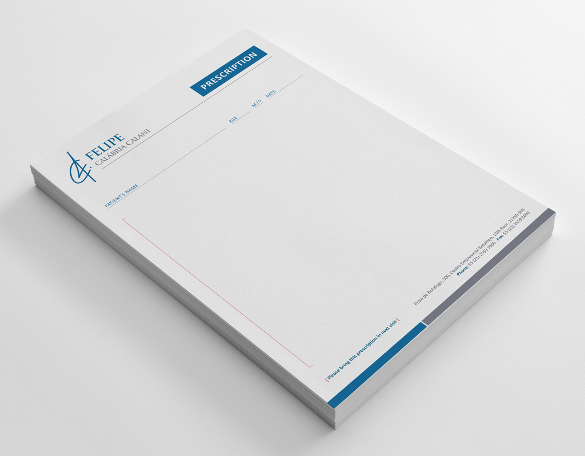 Stationery Design by logodentity for Felipe Calabria Calani | Design #3890562