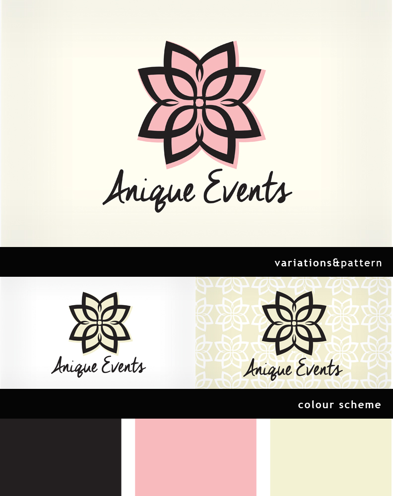 Logo Design by Culine Naudé for Anique Events | Design #3802402