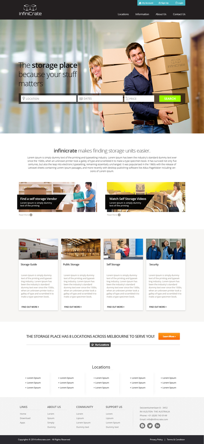 Web Design by OM for this project | Design #3810646