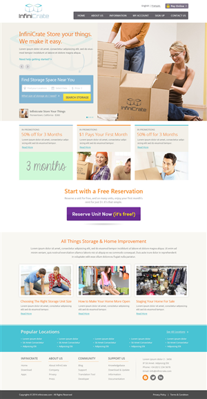 Web Design by OM for this project | Design: #3810929