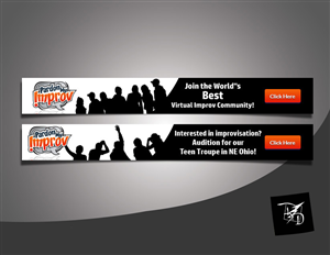 Improv Troupe needs Banner Ad Design Project | Design de Bannière  par rdesign12
