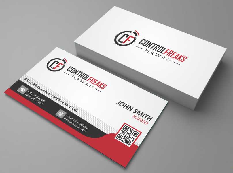 Business Card Design by AwsomeD for Control Freaks Hawaii | Design #4008727