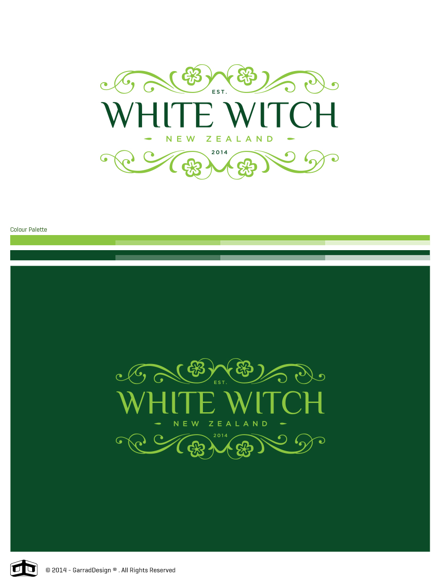 Logo Design by garrad for White Witch Organics | Design #4000513