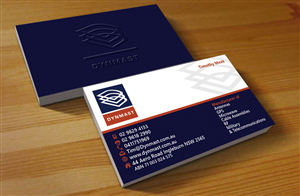 Visitenkarten-Design von Hardcore Design für Dynmast Pty Ltd | Design: #3871669