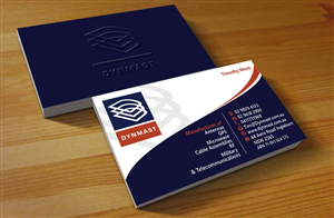 Business Card Design by Hardcore Design for Dynmast Pty Ltd | Design #4190264