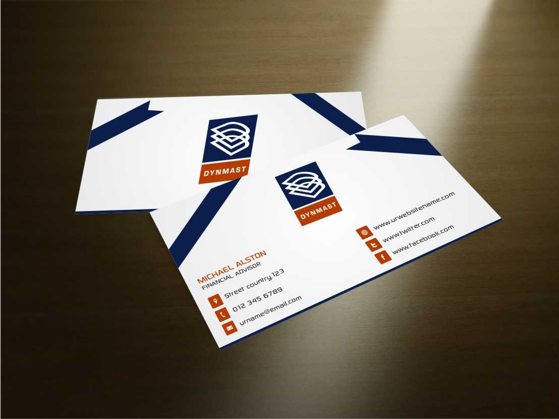 Diseño de Tarjeta de Presentación por AwsomeD para Dynmast Pty Ltd | Diseño #3808894