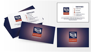 Business Card Design by confidentgroup for Dynmast Pty Ltd | Design: #3821368