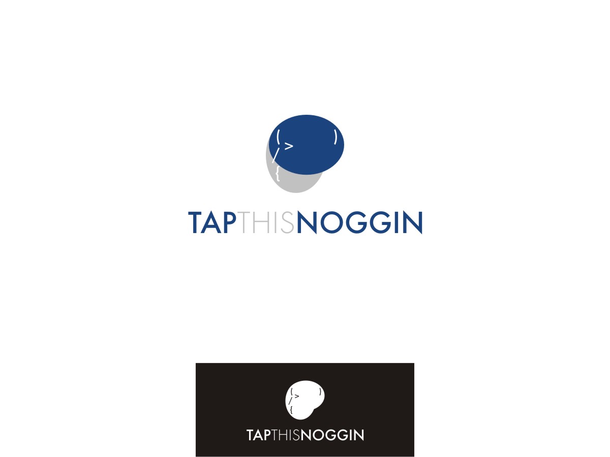 Logo Design by aLiEN designs for Tap This Noggin | Design #3869684