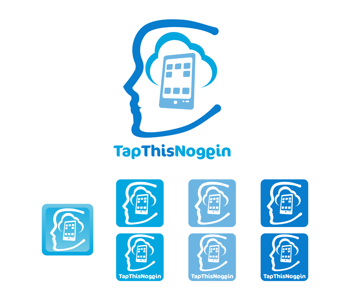 Logo Design by NguvuMX for Tap This Noggin | Design #3835255