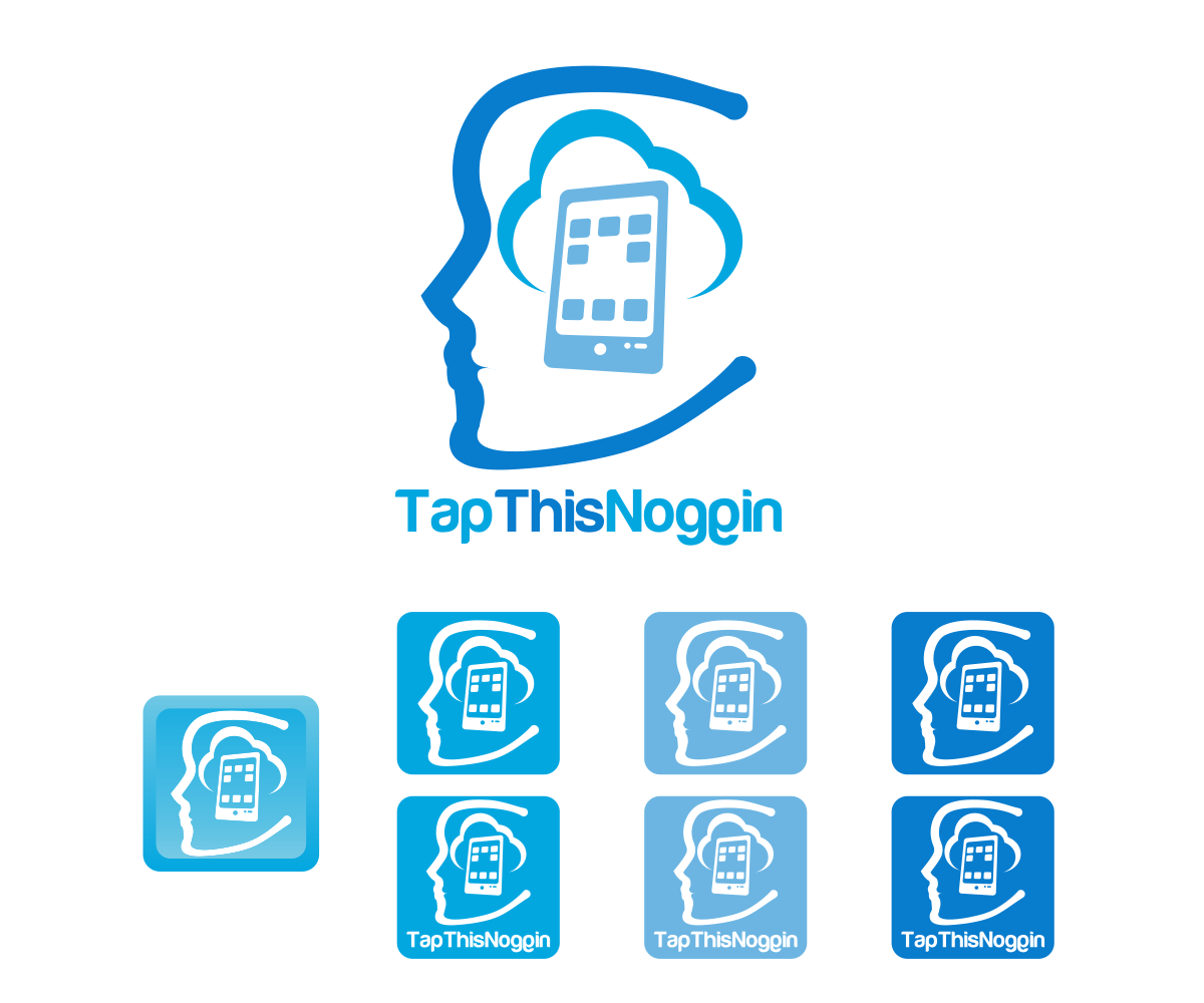 Logo Design by NguvuMX for Tap This Noggin | Design #3835262