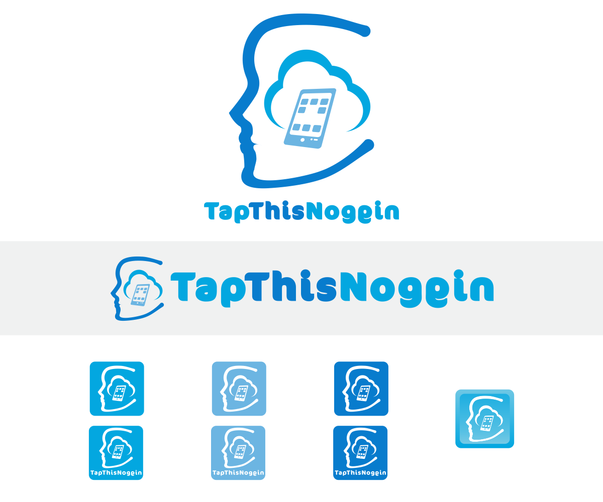 Logo Design by NguvuMX for Tap This Noggin | Design #3840426