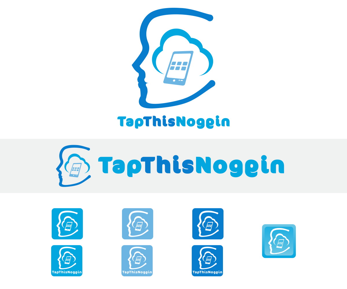 Logo Design by NguvuMX for Tap This Noggin | Design #3840620