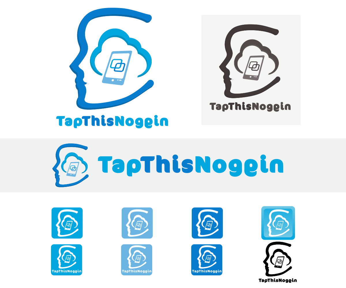 Logo Design by NguvuMX for Tap This Noggin | Design #3886527