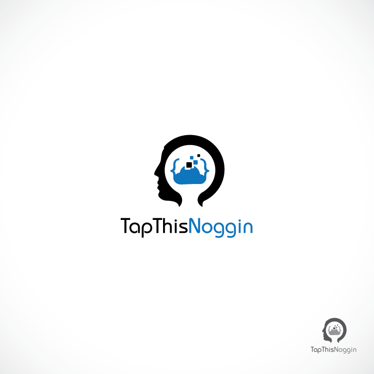 Logo Design by POP! for Tap This Noggin | Design #3881719
