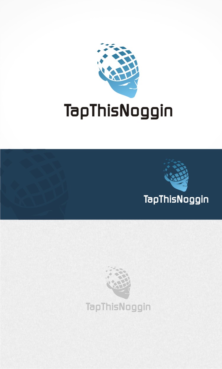 Logo Design by gray mind for Tap This Noggin | Design #3834548