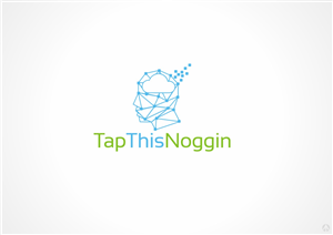 Logo Design by MBARO for Tap This Noggin | Design #3846432