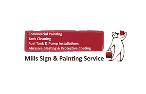 Logo Design by ALCD for Mills Sign & Painting Service | Design: #3801517