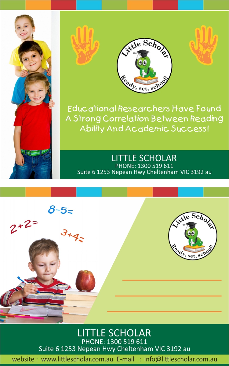 Postcard Design by New STAR Graphics for Little Scholar | Design #3817838