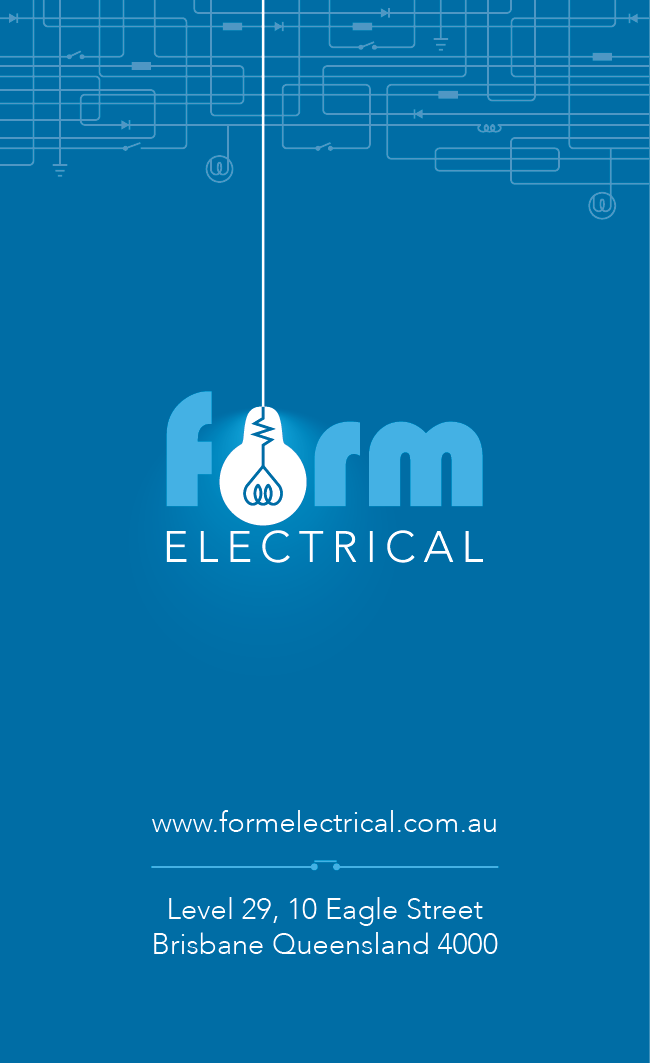 Business Card Design by hailuu for Form Electrical | Design #3811511